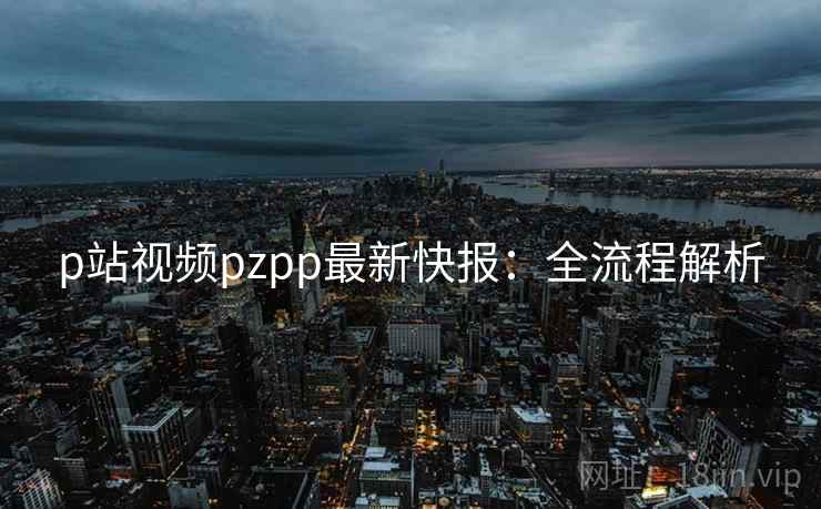 p站视频pzpp最新快报：全流程解析