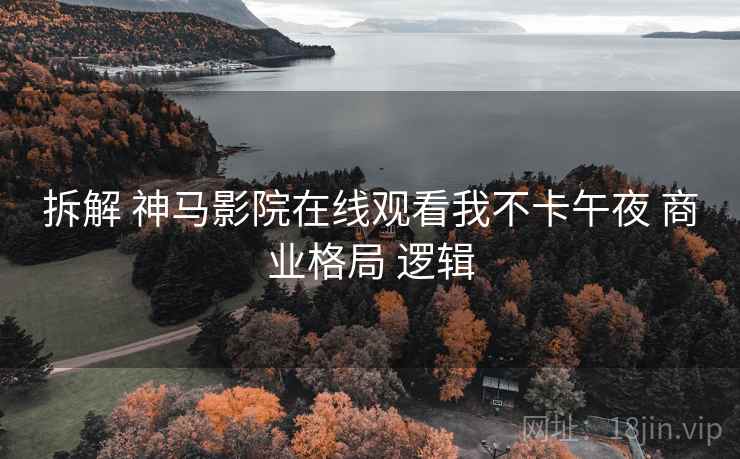 拆解 神马影院在线观看我不卡午夜 商业格局 逻辑