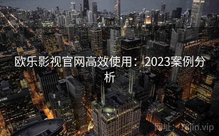 欧乐影视官网高效使用：2023案例分析