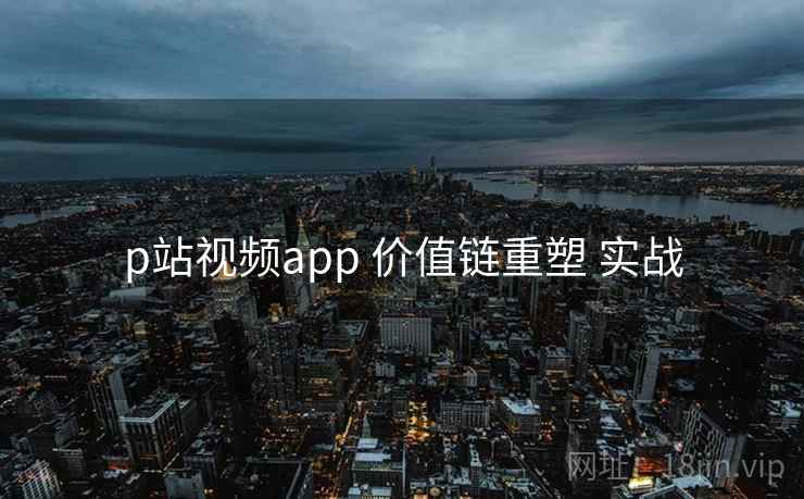 p站视频app 价值链重塑 实战 p站视频app 价值链重塑 实战